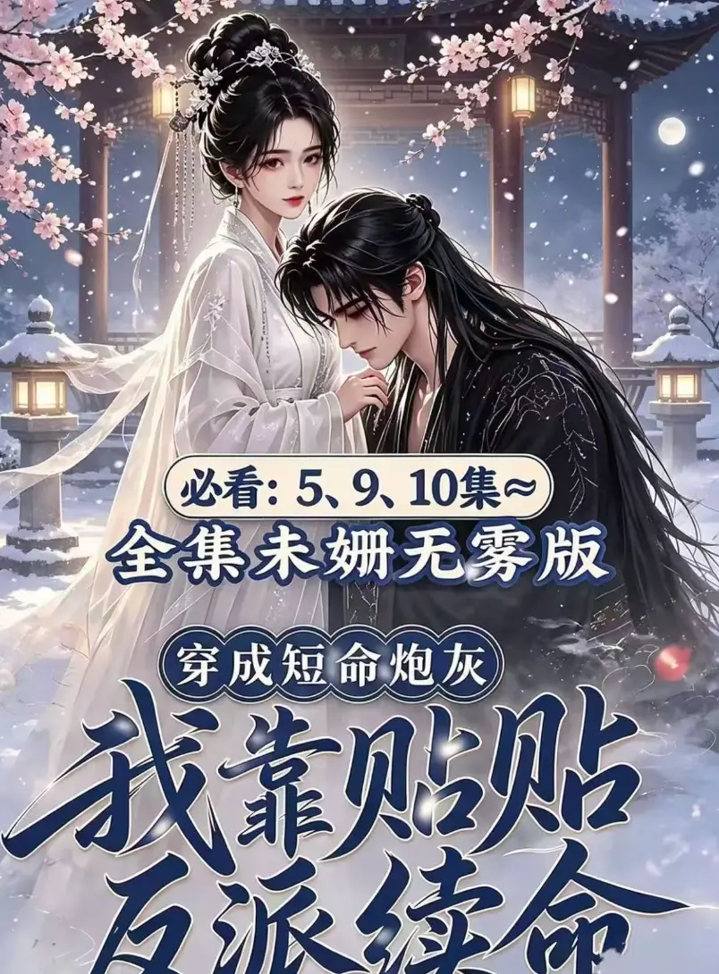 AI漫剧黄果版《穿成短命炮灰，我靠贴贴反派续命》未删减全集完整版免费看无雾 - 穿书炮灰抱对腿，反派怀里好续命 - 穿成短命炮灰最新去雾版完整全集百度迅雷网盘免费分享