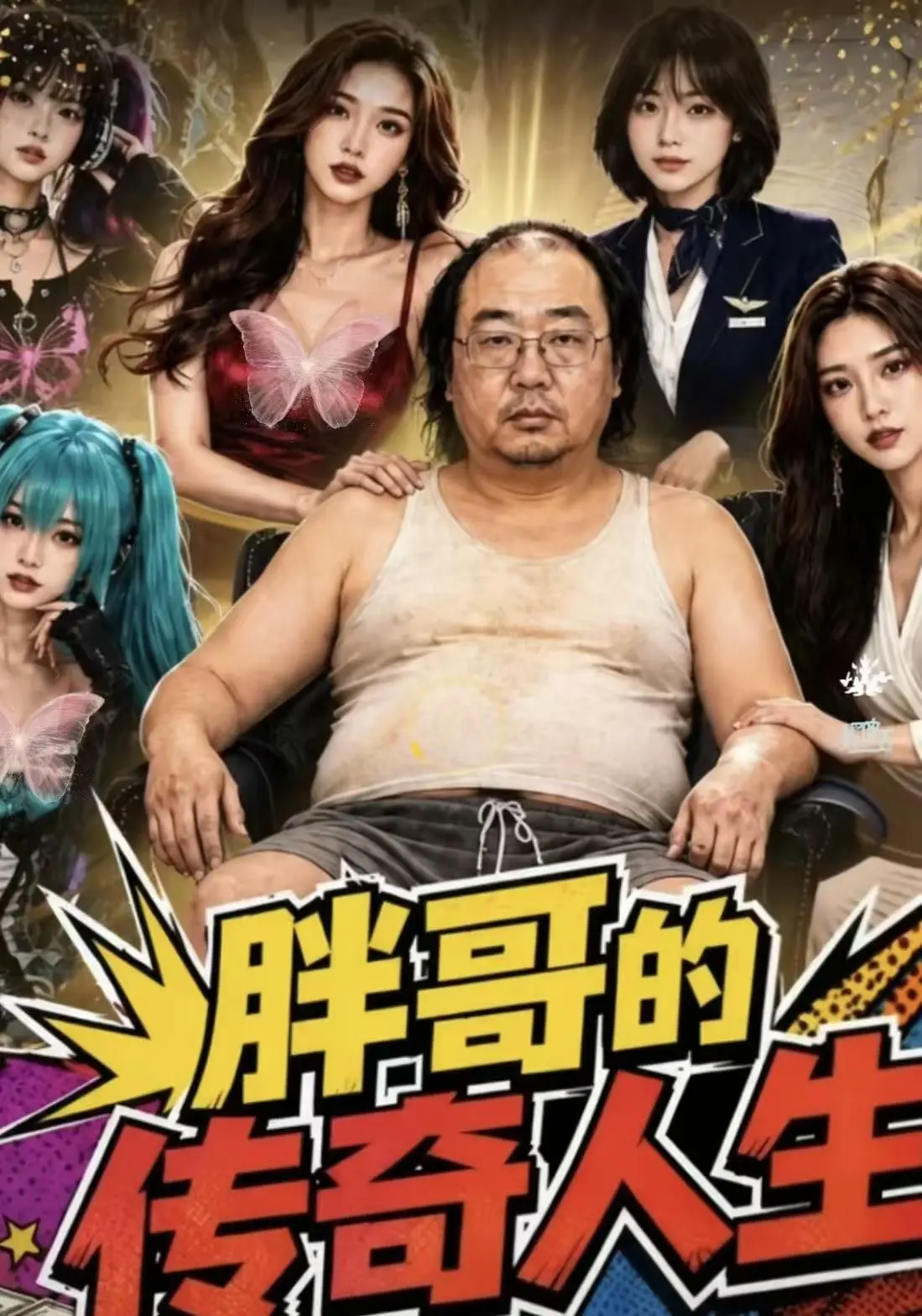 《胖哥的传奇人生》全集无广告免费在线观看-胖哥的传奇人生夸克迅雷网盘资源直达-200斤胖子逆袭解气短剧